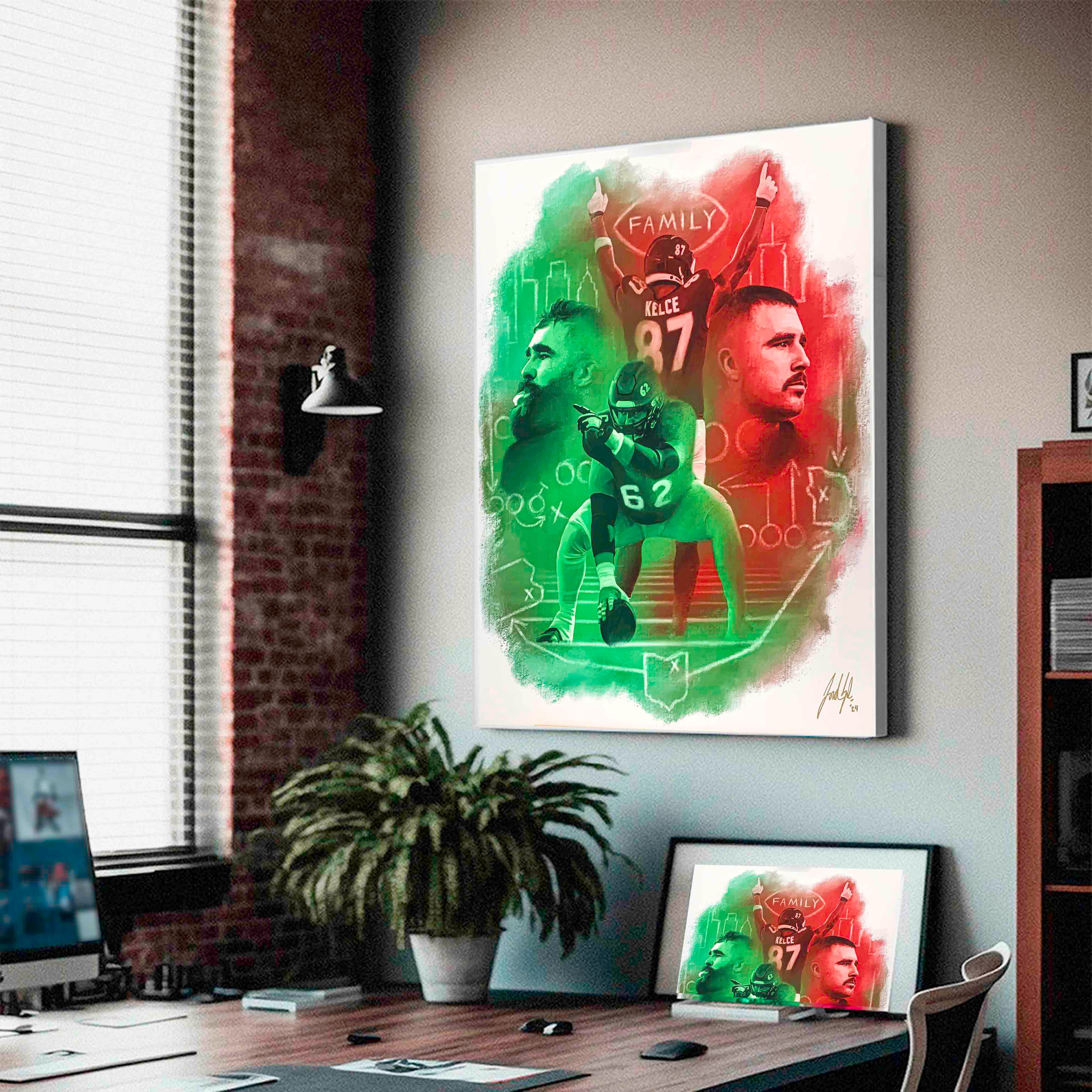 The Kelce Brothers "Family First" Limited Edition Drop