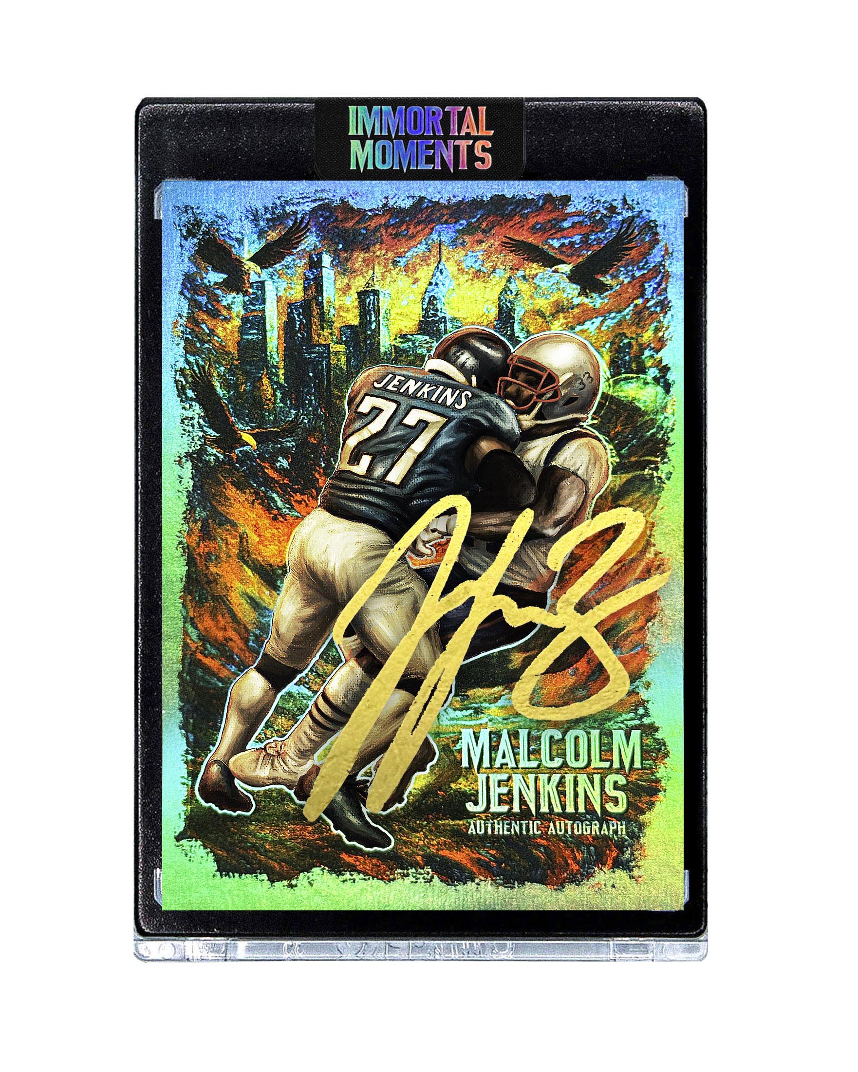 IMMORTAL MOMENTS™ Malcom Jenkins "Cooked" Collectible