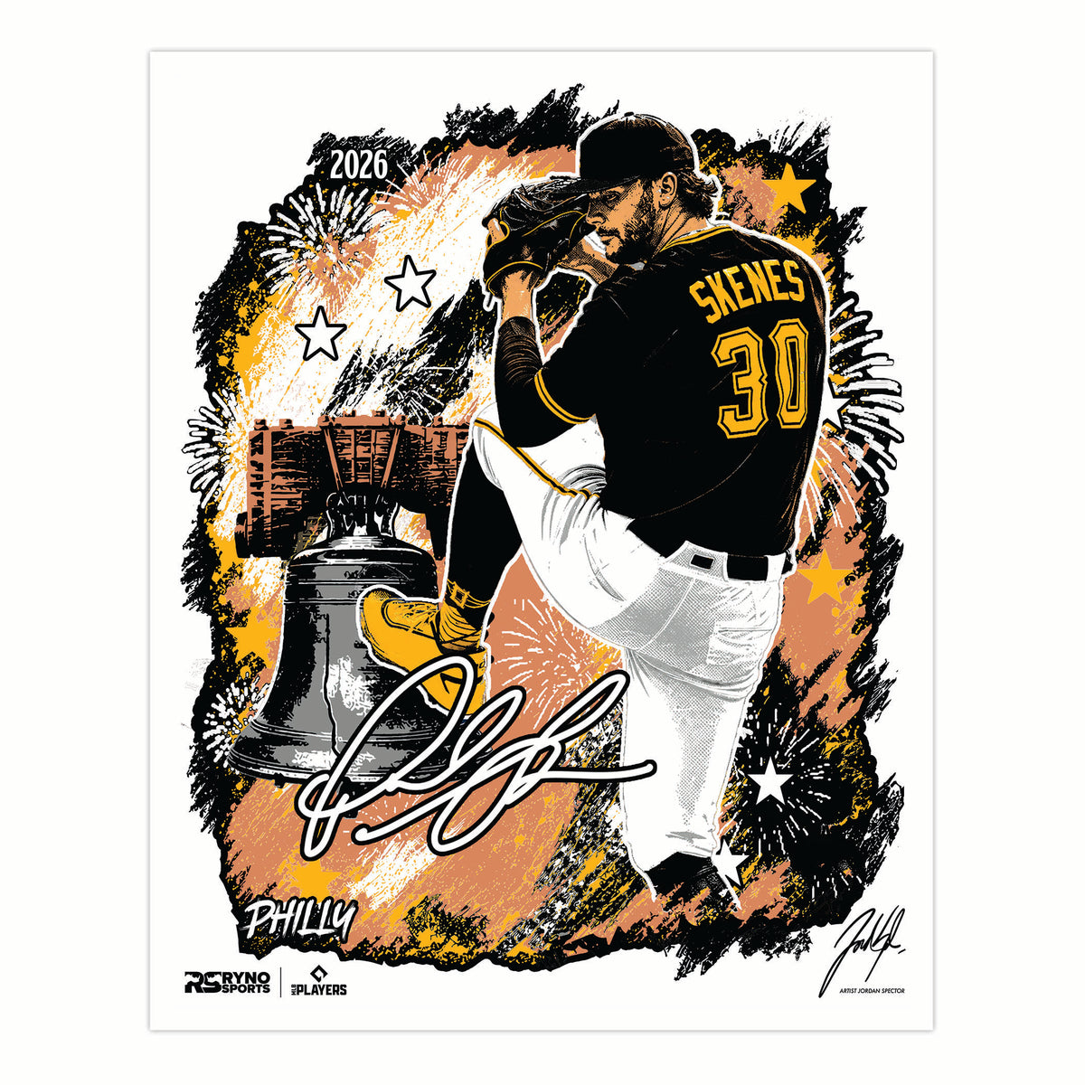 Philadelphia All Star Collaboration - Paul Skenes - Exclusive Print