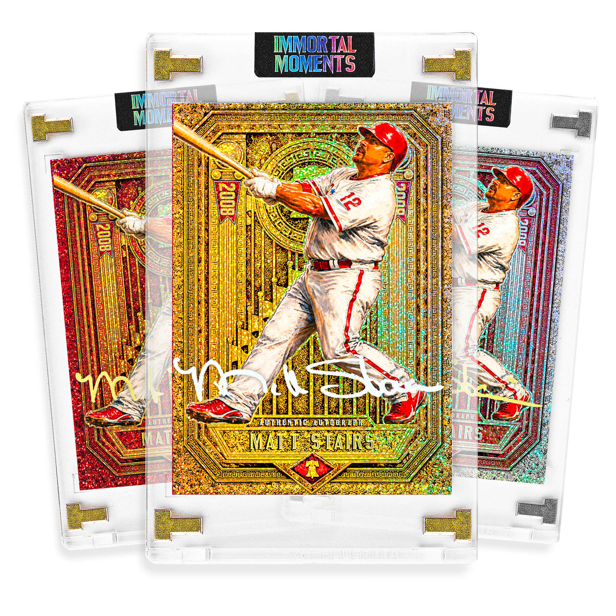IMMORTAL MOMENTS™ MATT STAIRS "SLUGGER" FOREVER 08 SERIES COLLECTIBLE