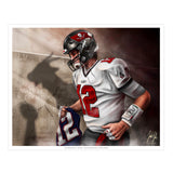 Tom Brady “GOAT” - Spector Sports Art -