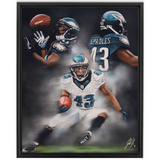 Darren Sproles "The Bullet" - Spector Sports Art - 16 X 20 Canvas / Framed