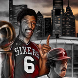 Philly Sports "Broad Street Boys" - Spector Sports Art -