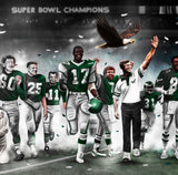 Eagles Legacy “On The Road To Victory” Life Size | The "52" Editions - Spector Sports Art -