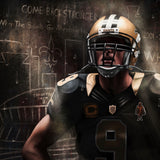 Drew Brees “THE SAINT” - Spector Sports Art -