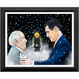 Villanova Basketball "Rollie Tribute" - Spector Sports Art - 16 X 20 Art Print / Framed