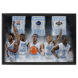 Roy Williams UNC "Point Guard Dynasty" - Spector Sports Art -