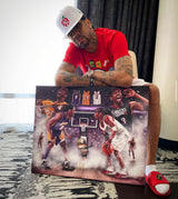 Mamba vs. The Answer “ Pound For Pound” - Spector Sports Art -