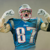 Rob Gronkowski "Gronk" - Spector Sports Art -
