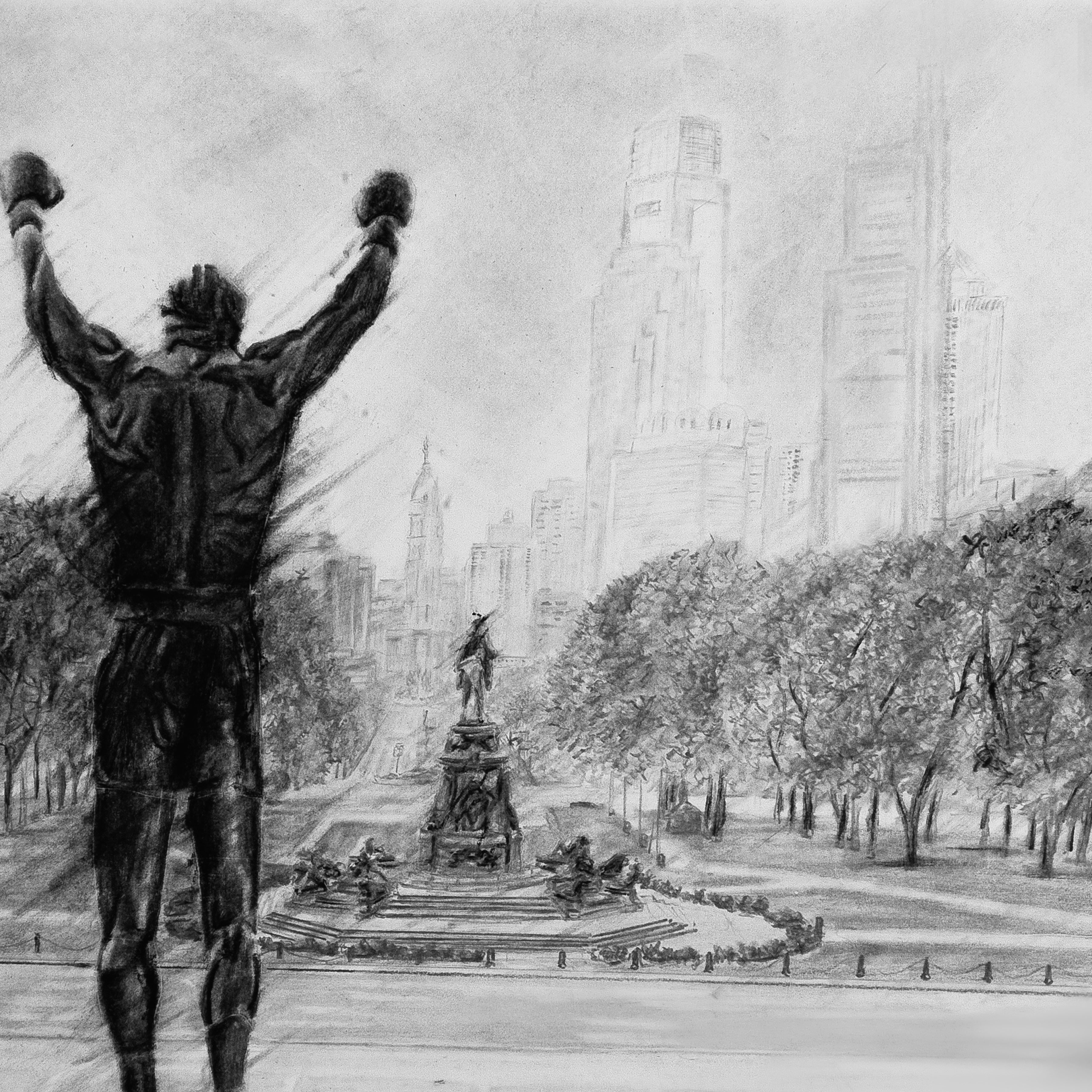 Rocky Strong - Spector Sports Art -