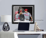 Philadelphia Phillies "Dynamic Duo" - Spector Sports Art -
