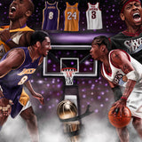 Mamba vs. The Answer “ Pound For Pound” - Spector Sports Art -