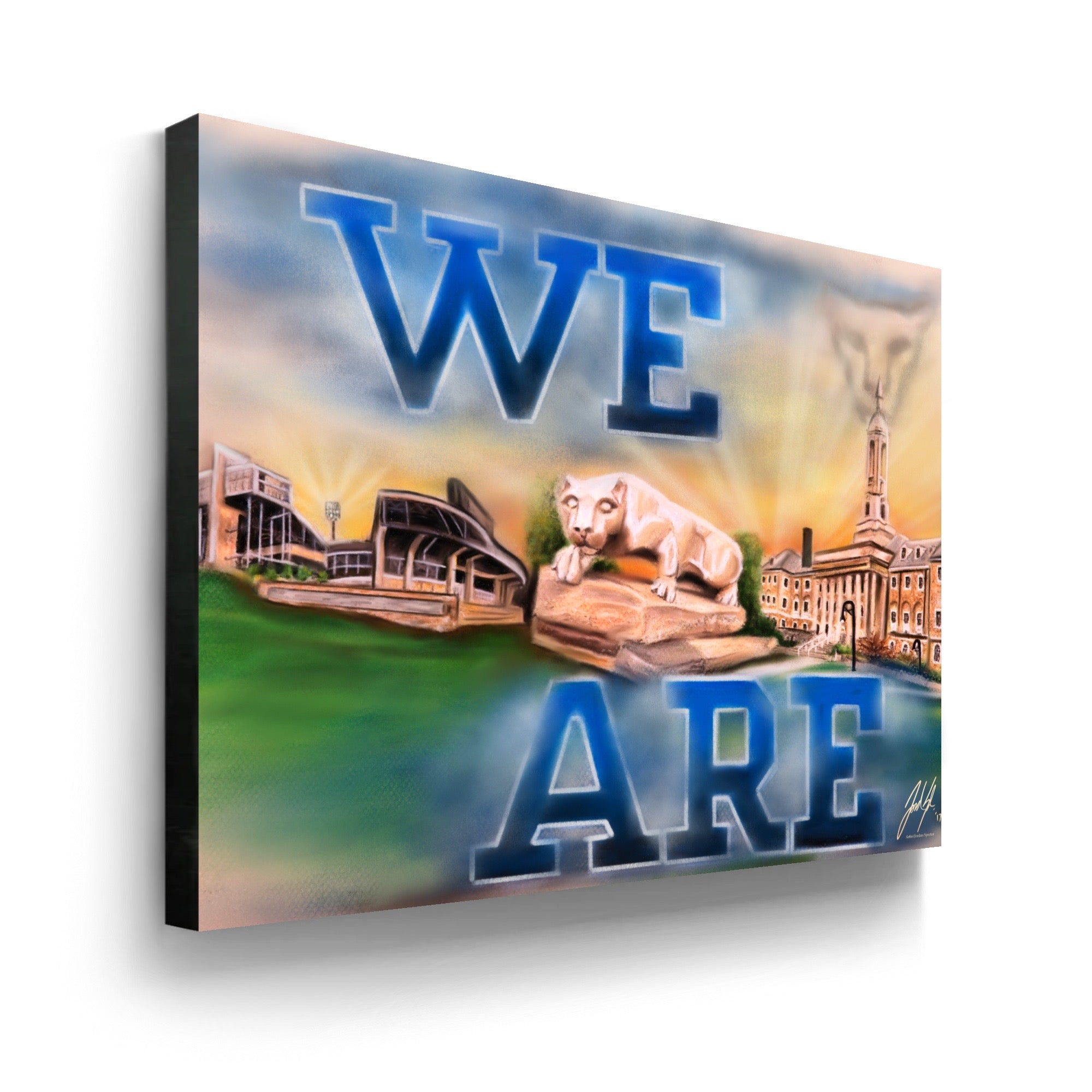 "We Are Penn State" - Spector Sports Art -