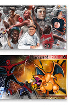 Goldin Mural "LEGENDS ROW" - Spector Sports Art -