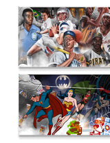 Goldin Mural "LEGENDS ROW" - Spector Sports Art -