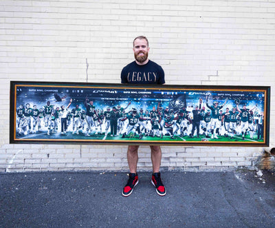 Eagles Legacy “On The Road To Victory” Life Size | The "52" Editions - Spector Sports Art -