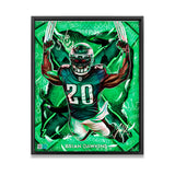 IMMORTALS™ BRIAN DAWKINS "RELENTLESS" LEGACY FINE ART EDITION – DUAL AUTOGRAPH