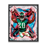 IMMORTALS™ BRIAN DAWKINS "RELENTLESS" LEGACY FINE ART EDITION – DUAL AUTOGRAPH