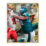 Jalen Carter LIX Champion Artist X Athlete Dual Autograph - Pre Order Opportunity