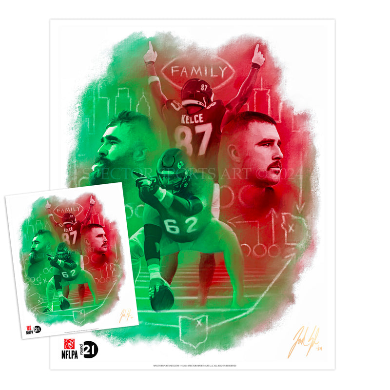 The Kelce Brothers "Family First" Limited Edition Drop