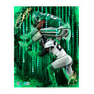 Saquon "THE ONE" Artist X Athlete Dual Autograph | Pre-Sale Opportunity