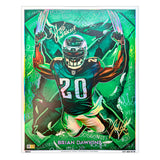 IMMORTALS™ BRIAN DAWKINS "RELENTLESS" LEGACY FINE ART EDITION – DUAL AUTOGRAPH