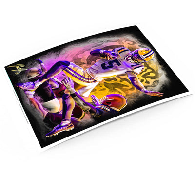 "THAT KID" Jayden Daniels - Spector Sports Art -