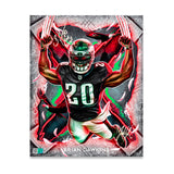 IMMORTALS™ BRIAN DAWKINS "RELENTLESS" LEGACY FINE ART EDITION – DUAL AUTOGRAPH