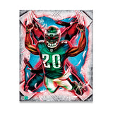 IMMORTALS™ BRIAN DAWKINS "RELENTLESS" LEGACY FINE ART EDITION – DUAL AUTOGRAPH