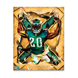 IMMORTALS™ BRIAN DAWKINS "RELENTLESS" LEGACY FINE ART EDITION – DUAL AUTOGRAPH