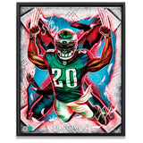 IMMORTALS™ BRIAN DAWKINS "RELENTLESS" LEGACY FINE ART EDITION – DUAL AUTOGRAPH