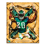 IMMORTALS™ BRIAN DAWKINS "RELENTLESS" LEGACY FINE ART EDITION – DUAL AUTOGRAPH