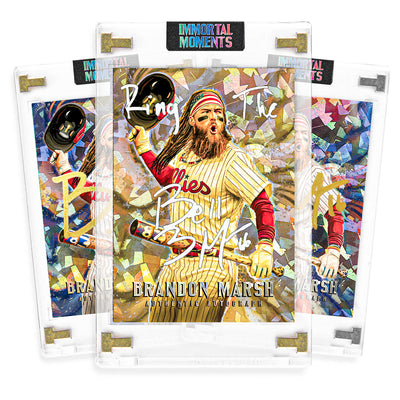 IMMORTAL MOMENTS™ BRANDON MARSH "FEAR THE BEARD" COLLECTIBLE