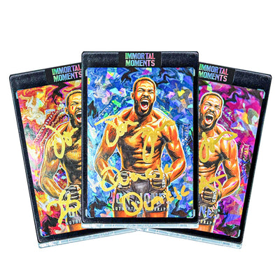 IMMORTAL MOMENTS™ Jon Jones "UNBEATABLE" Autograph Collectible