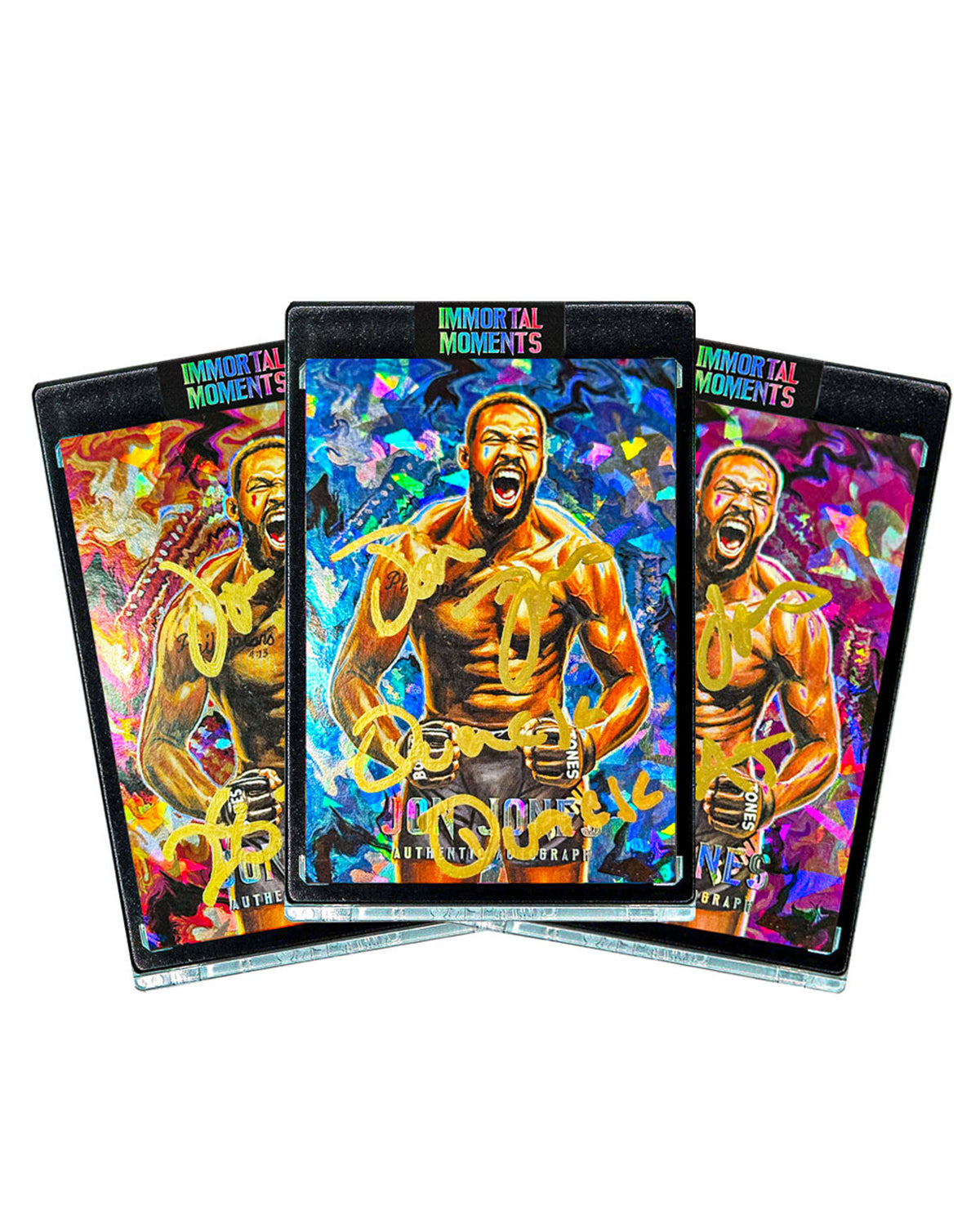 IMMORTAL MOMENTS™ Jon Jones "UNBEATABLE" Autograph Collectible