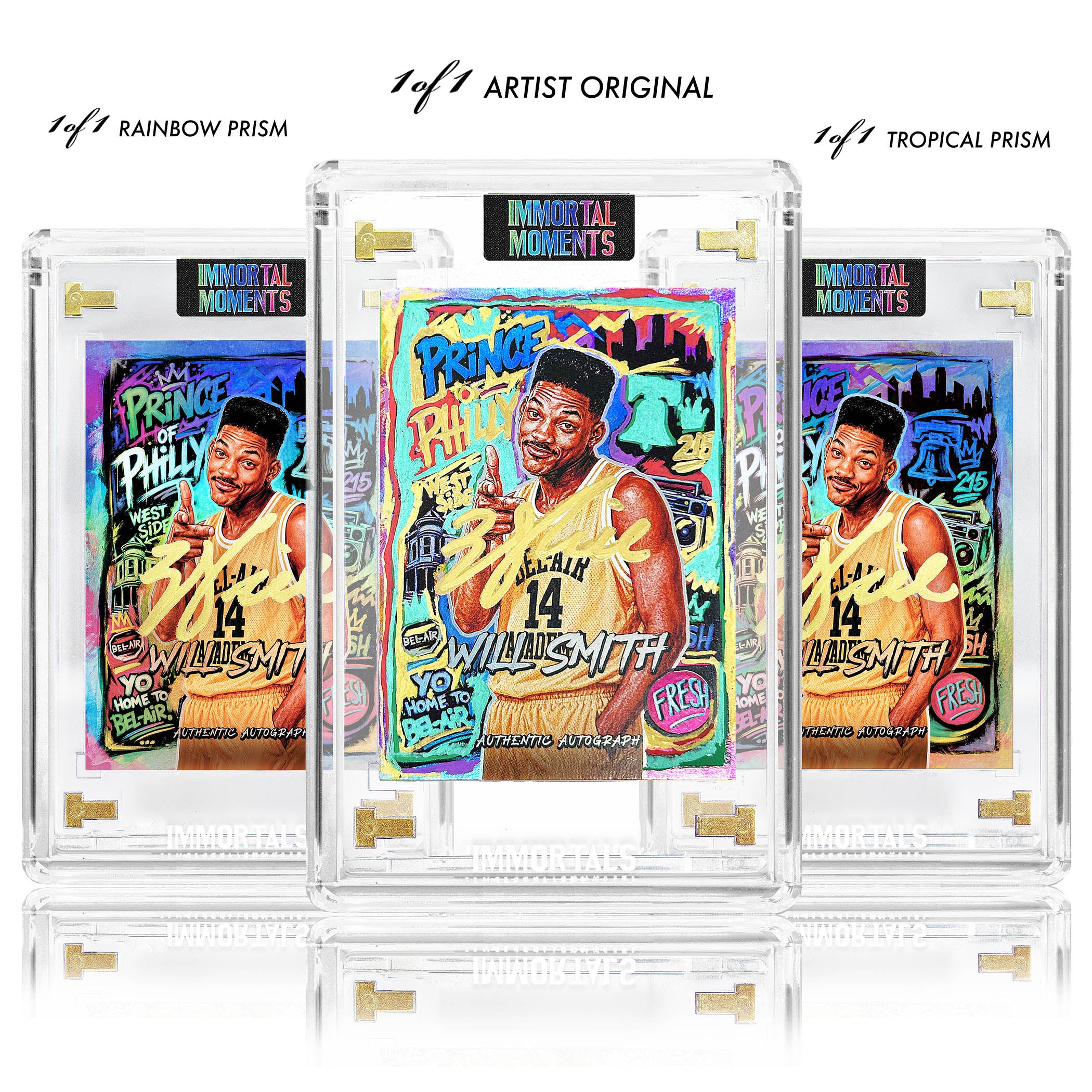 WILL SMITH "PRINCE OF PHILLY" IMMORTAL MOMENTS™ PREMIUM COLLECTIBLE
