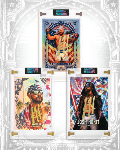 IMMORTAL MOMENTS™ "Freedom Forged" Josh Hokit Autograph Collectible
