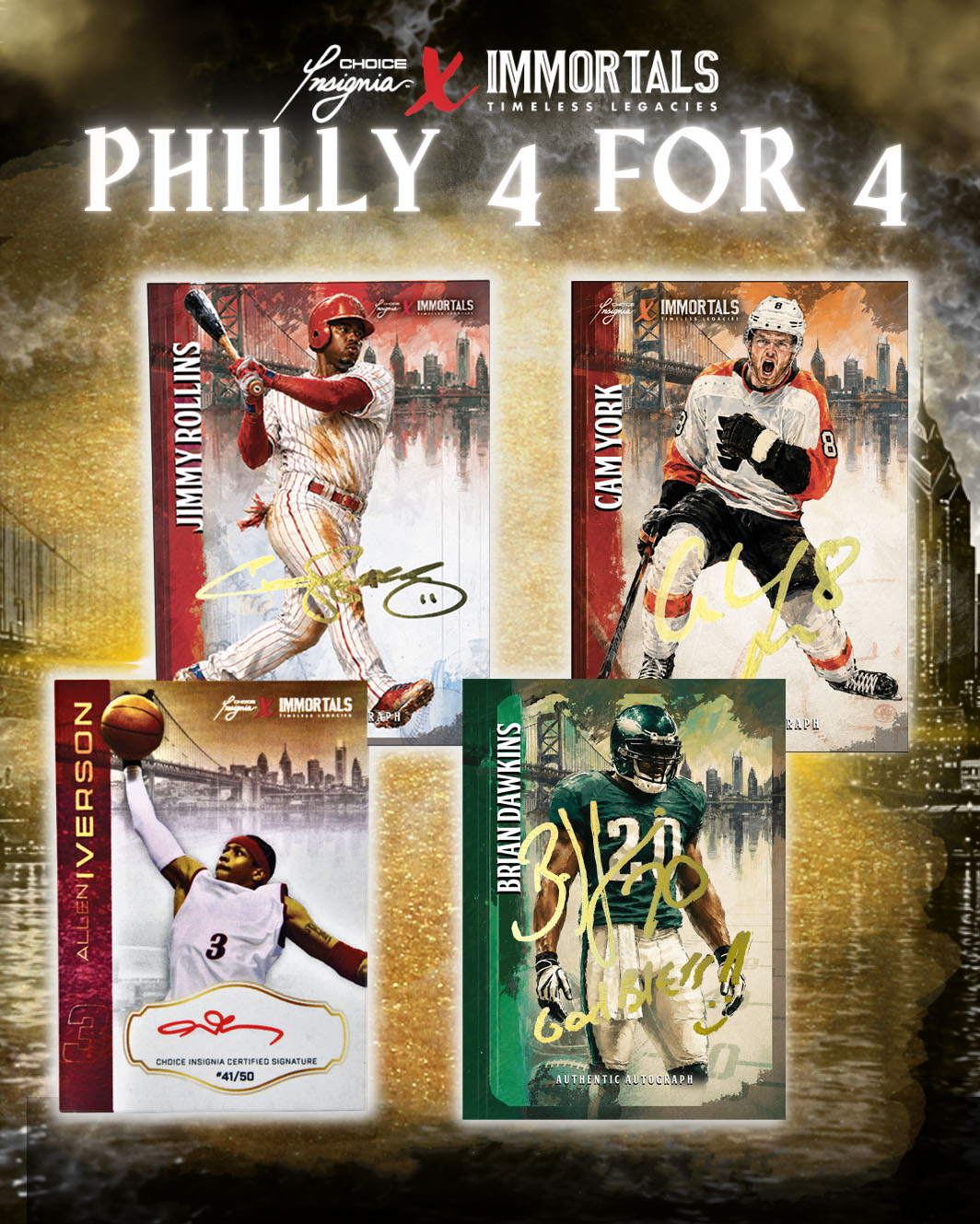 PHILLY 4 FOR 4 - Choice Insignia™ x Immortals™