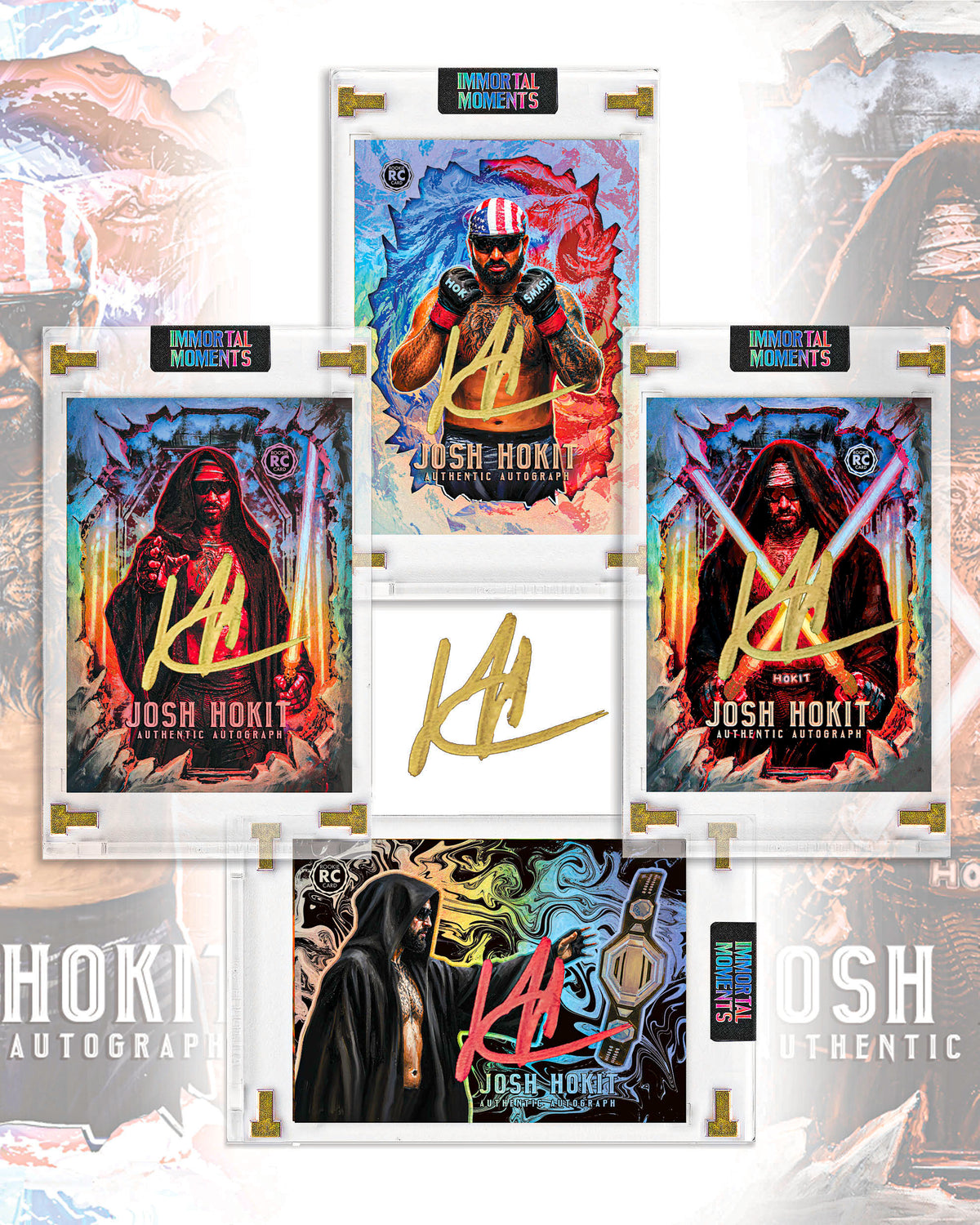 IMMORTAL MOMENTS™ Josh Hokit "The Incredible Hok" Autograph Collectible