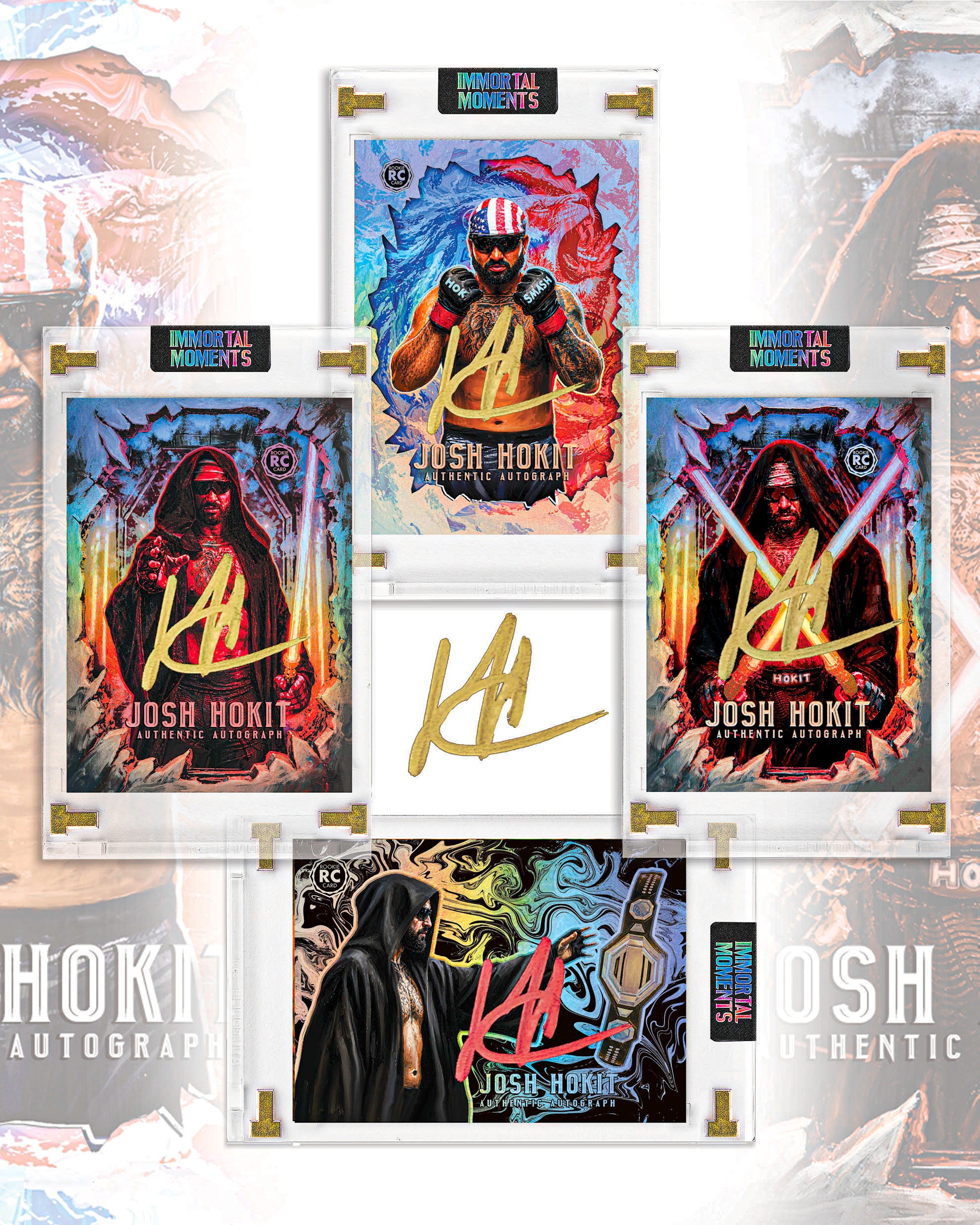 IMMORTAL MOMENTS™ Josh Hokit "The Incredible Hok" Autograph Collectible