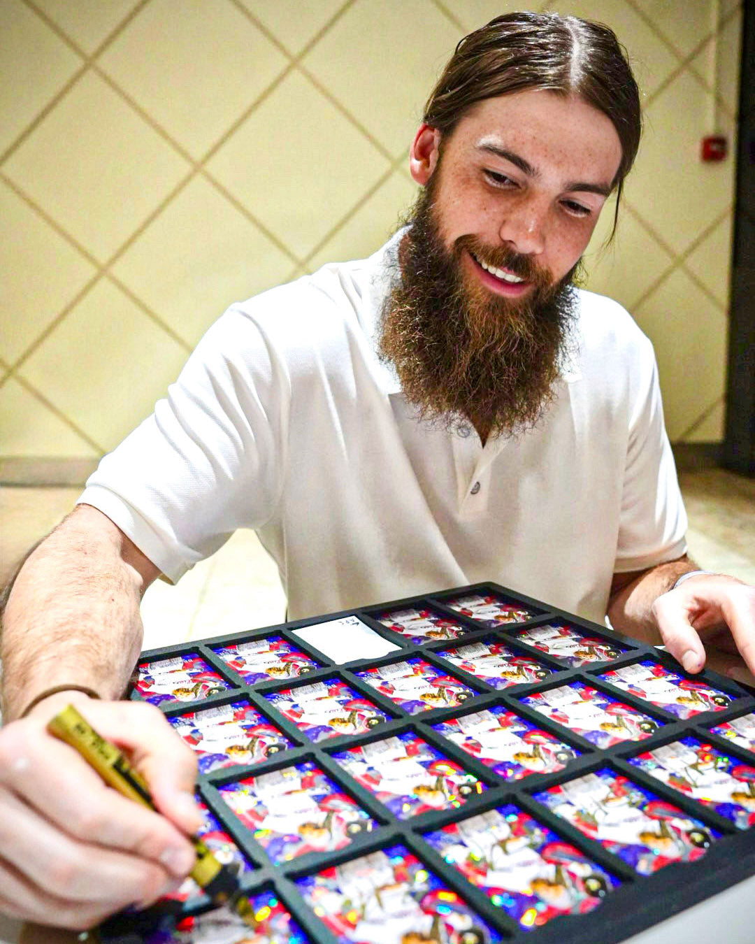 IMMORTAL MOMENTS™ BRANDON MARSH "FEAR THE BEARD" COLLECTIBLE