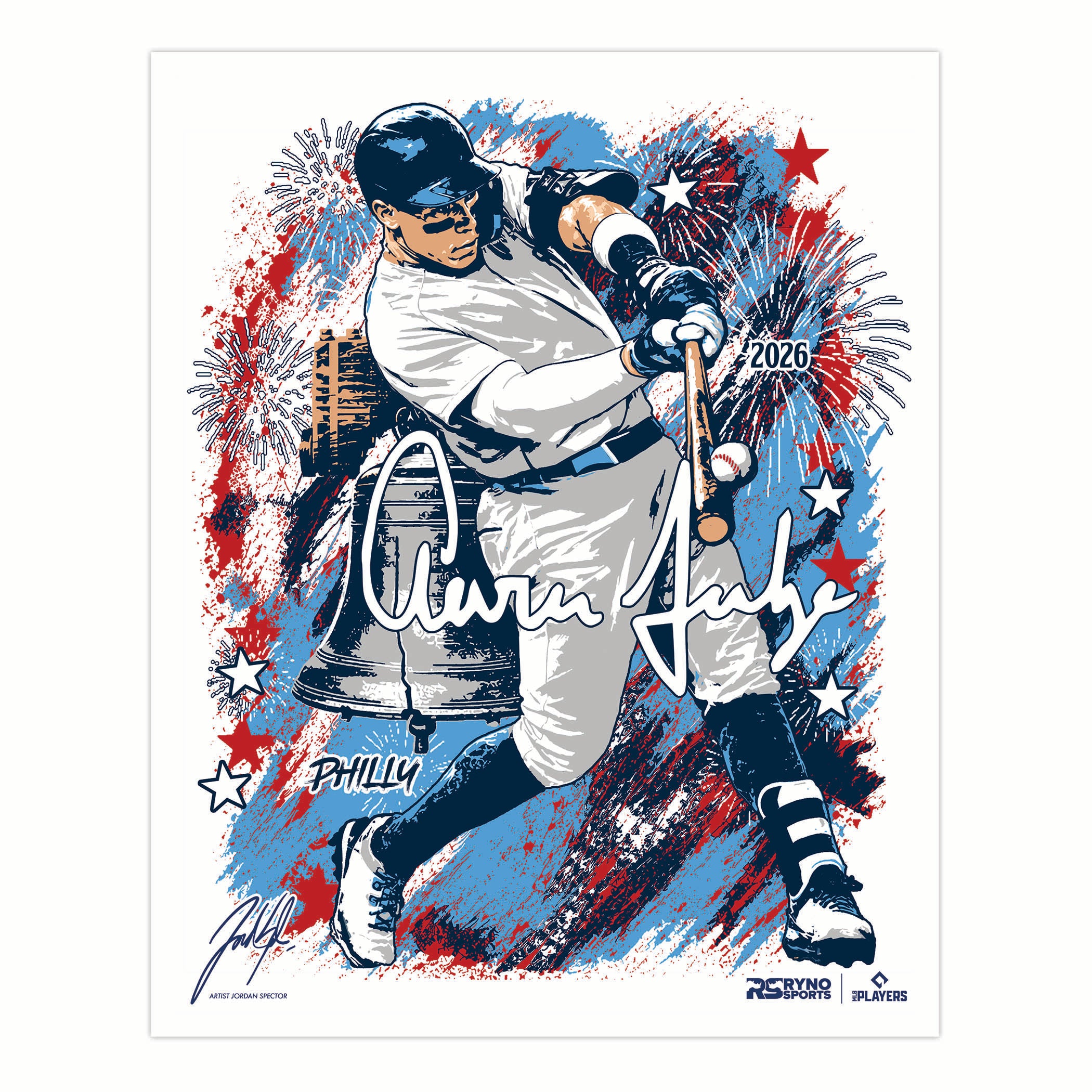 Philadelphia All Star Collaboration - Aaron Judge - Exclusive Print