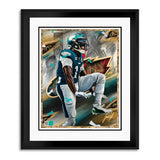 IMMORTAL MOMENTS™ AJ BROWN "ALWAYS OPEN" LIX CHAMPIONS 8 x 10 Lithograph