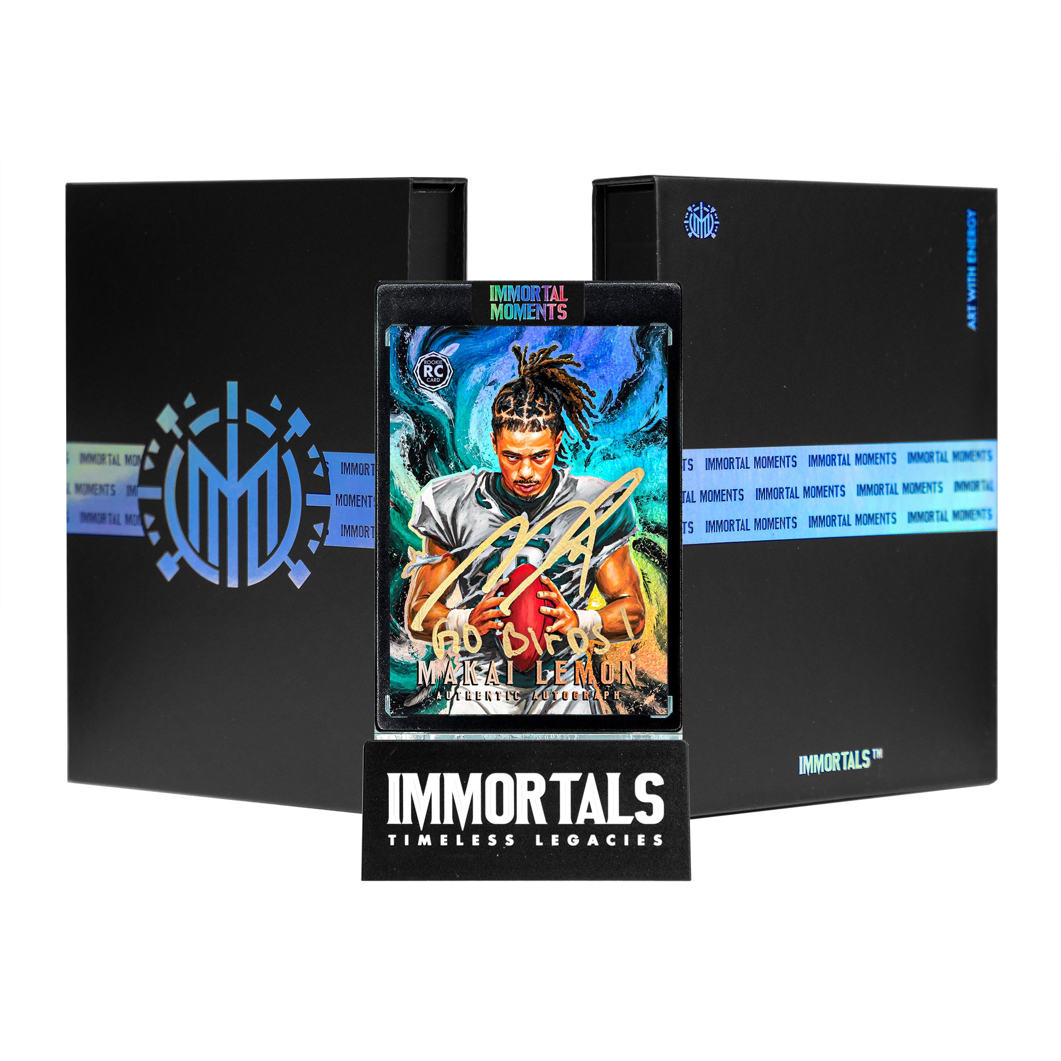 IMMORTAL MOMENTS™ Makai Lemon "NEW ROOTS" Rookie Autograph Collectible