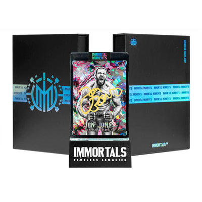 IMMORTAL MOMENTS™ Jon Jones "UNBEATABLE" Autograph Collectible
