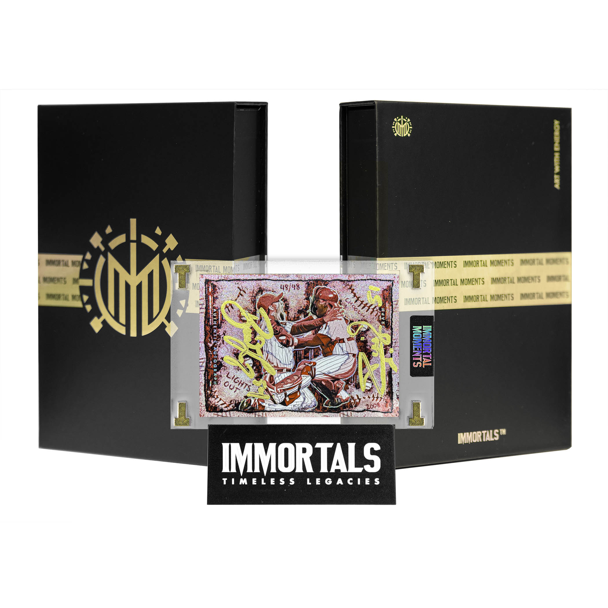 IMMORTAL MOMENTS™ Lidge & Chooch "THE GOOD ONE" Collectible