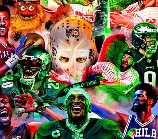 Philly Sports "Art With Energy" - Spector Sports Art -