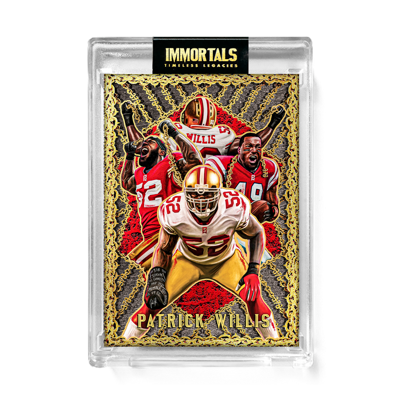 JORDAN SPECTOR X PATRICK WILLIS - "WILLPOWER" - IMMORTALS™ TRADING CARD