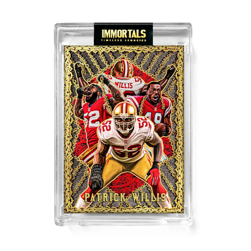 JORDAN SPECTOR X PATRICK WILLIS - "WILLPOWER" - IMMORTALS™ TRADING CARD