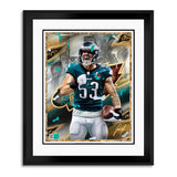 IMMORTAL MOMENTS™ ZACH BAUN "THE BALD EAGLE" LIX CHAMPIONS 8 x 10 Lithograph